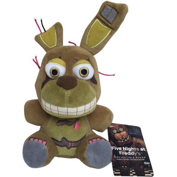 Fnaf Lindo Peluche MuñEco De Juego 18CM Oso Bonnie Foxy Dibujos Animados MuñEcos De Peluche Juguetes De Freddy Para NiñOs Regalos-image
