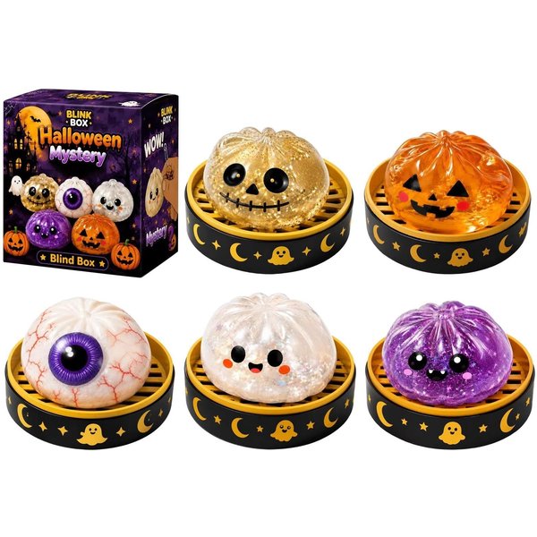 Nowa USA Rzadka Limitowana PierożKi Squishy Zabawka MięKka Powolny PowróT Do KształTu Mini BułEczki Fidget Z Parowarem Gotowane Na Parze Nadziewane BułEczki ŚCiskanie Le-image