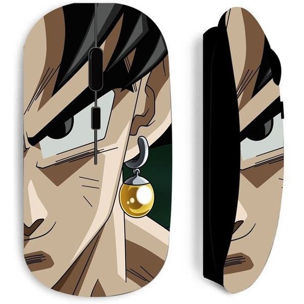 Mysz Bezprzewodowa - Maniacase - Dragon Ball Goku - Czarny - Optyczna - 2 Baterie AA-image