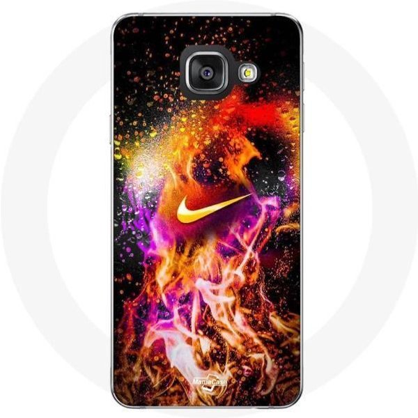 Coque Maniacase Pour Samsung Galaxy A3 2017 Nike Peinture ColoréE-image