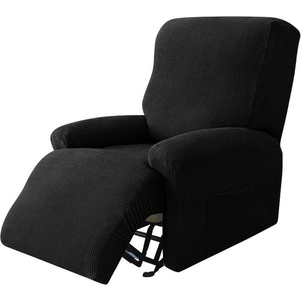 Funda EláStica Para Sofá Reclinable De 1, 2 O 3 Plazas, Para Sala De Estar, Relax, SillóN, Jacquard 1 Seater(4Pcs)-image