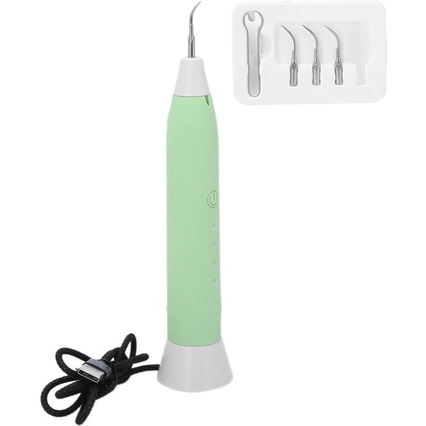 Removedor UltrasóNico De CáLculo Dental EléCtrico Limpieza Mancha Dientes Placa Sarro EliminacióN Raspador-image