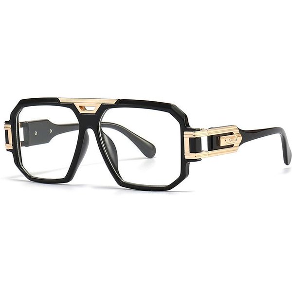 Gafas De Sol De Marca De Moda De Lujo Para Hombre Elegantes Glamour Marca Cuadradas Gafas De Sol Pasarela Tendencia Caliente Gafas Uv400-image