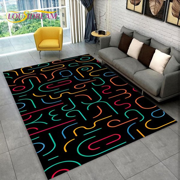 Alfombra Grande Con DiseñO De Dibujos Animados En 3D Para Gamer Gamepad, Alfombra Para Sala De Estar, Dormitorio Infantil, DecoracióN De Felpudo Para Sofá, Alfombrilla Antideslizante Para NiñOs 40X60Cm(15X23In)-image
