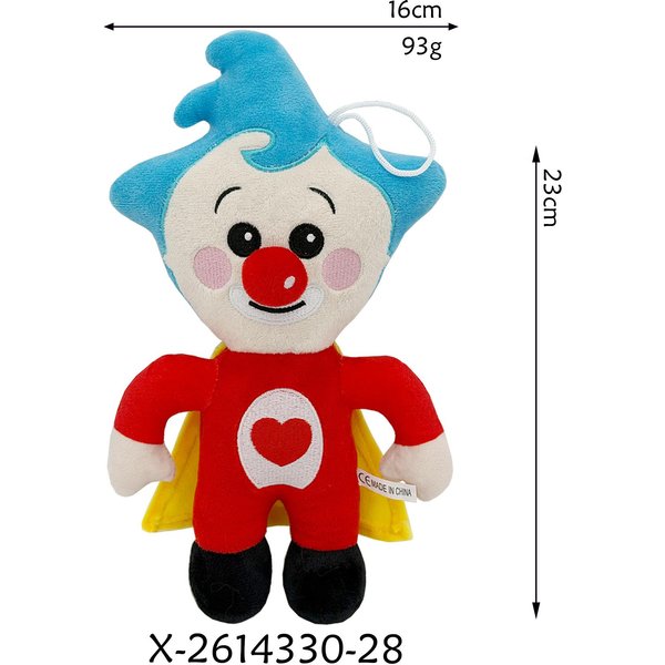 Nuevo Lindo Peluche De Plim Plim Mago Payaso Dibujos Animados MuñEco De Peluche Relleno Figura De Anime Juguetes De Peluche Regalo-image