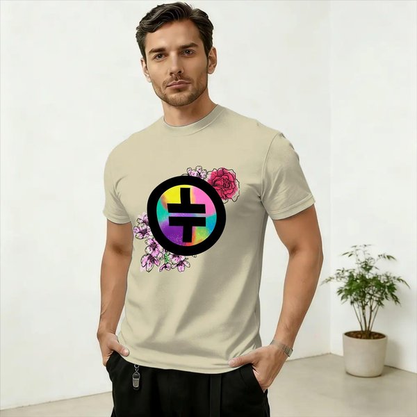 Take That Tour 2026 Verano Camiseta En Vivo Unisex Divertida Camiseta De AlgodóN Cuello Redondo Manga Corta Camisetas Ropa Estampada L Beige-image