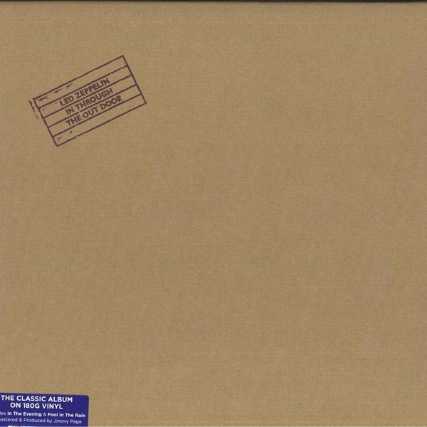 Disco De Vinilo LED Zeppelin In Through The Out Door 180G 8122796574 Swan Song 2015 Europa Rock-image