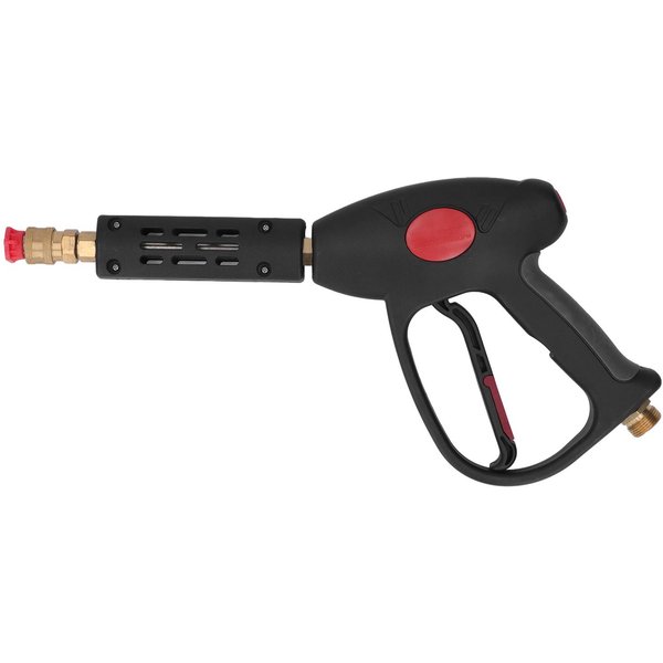 Hidrolimpiadora MetáLica 4000 PSI 14In ArticulacióN Blaster De Espuma Pulverizador Con 7 Boquillas Black-image