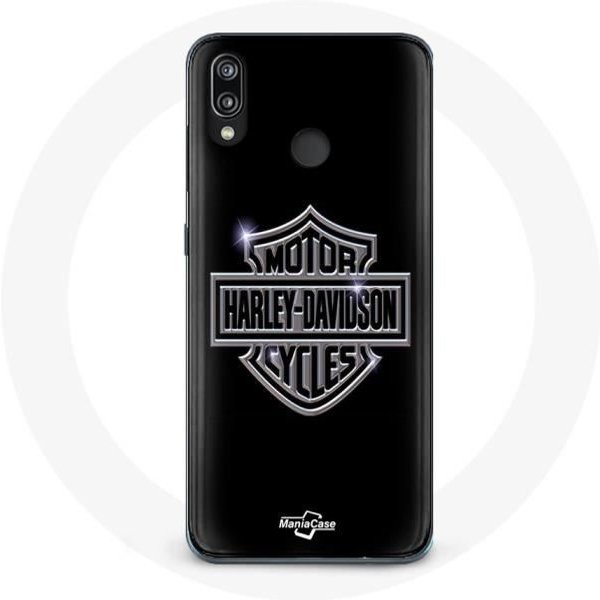 Funda Para Huawei P20 Lite - Harley Davidson - Flexible - Negra - ProteccióN - Mixta-image
