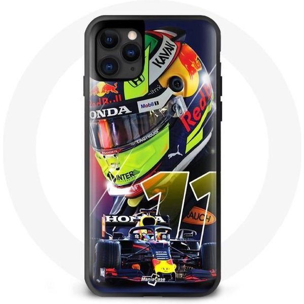 Funda De TeléFono - FóRmula 1 - Sergio PéRez - Iphone 12 Mini - Flexible - ProteccióN Contra Golpes-image