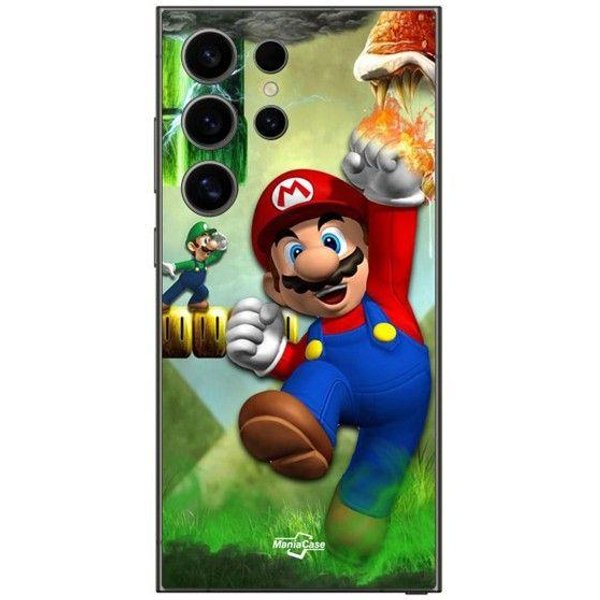 Coque Samsung Galaxy S25 Ultra Super Mario Bros Movie Maniacase Negro-image