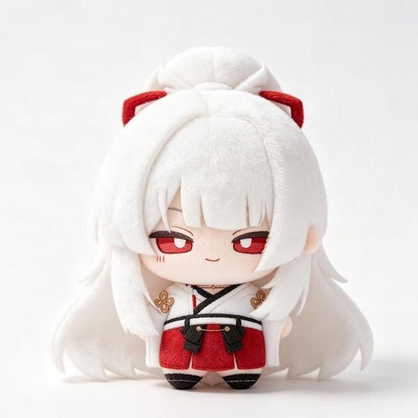 10 Cm Anime Wuthering Waves Hiyuki Pluszowa Wypchana Lalka Hiyuki Pluszowe Zawieszki Brelok Lalki Zabawki Kolekcjonerskie ŚWiąTeczne Prezenty-image