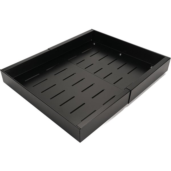 Organizador De Armario ExtraíBle CajóN Deslizante Expandible Para Armario Con PelíCula Adhesiva Para Cocina Black-image