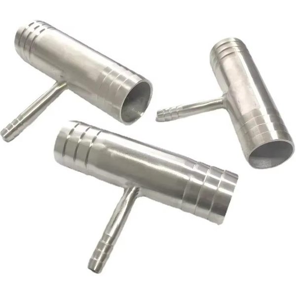 6 8 10 12 14 16 19 20 25 32 38-51Mm ZłąCzka Redukcyjna TróJnik Rozdzielacz 3-DrożNy Konektor WężA Ze Stali Nierdzewnej 304 16-12-16Mm-image