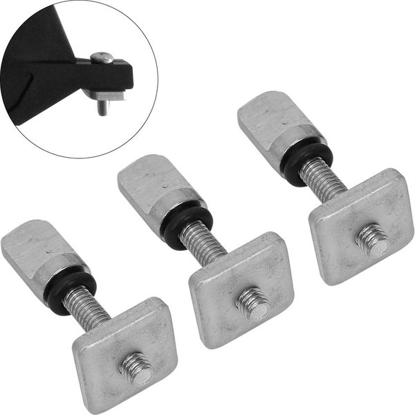 Tornillo De Quilla Trasera Para Tabla De Surf Tornillo De Quilla Para Longboard Tornillo De Quilla ÚNica Con Placa(M4*19Mm)-image