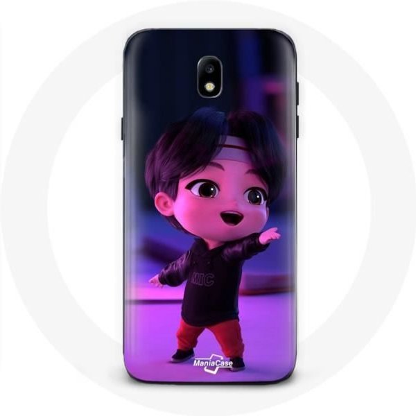 Coque Pour Samsung Galaxy S4 BTS Tinytan Jin Animation-image