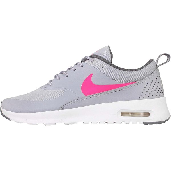 Zapatillas Nike Air Max Thea GS Gris Rosa Hiper Para NiñOs Gris Lobo Gris FríO 814444-002 40 White-image
