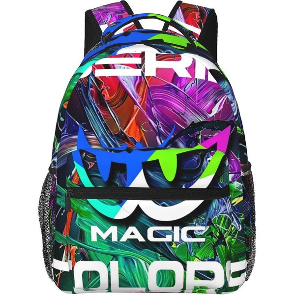 Berik Mochila Grande Ojo Estudiante Ciclismo Mochila Escolar Senderismo Viaje Daypack Para NiñOs NiñAs Moda Mochila Para Libros Bolsos De Hombro One Size Purple-image