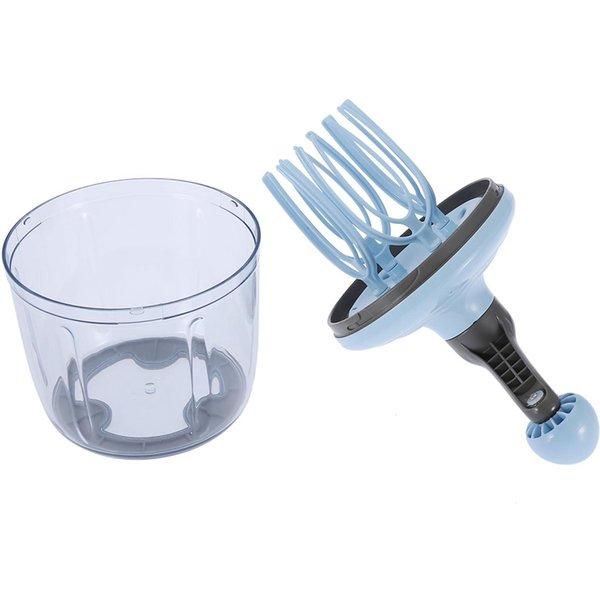 Batidor De Huevos Y Crema Manual Multifuncional Batidora De Huevos Herramienta De Cocina PráCtica 1100Ml Blanco-image