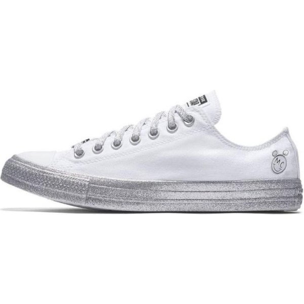 Converse Chuck Taylor All Star Low Miley Cyrus BiałY Srebrny 162238C 37-image