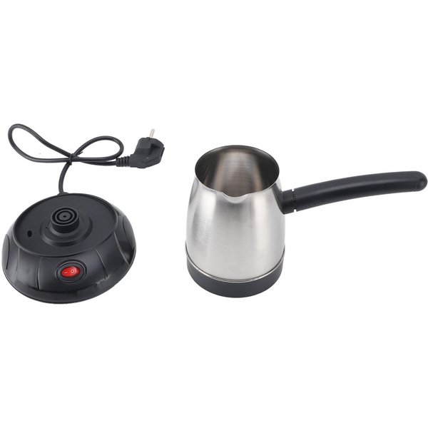 Cafetera Turca Olla Mango Largo Removible Acero Inoxidable Hervidor EléCtrico Para Café Té Leche L(For 6.5-9Kg)-image