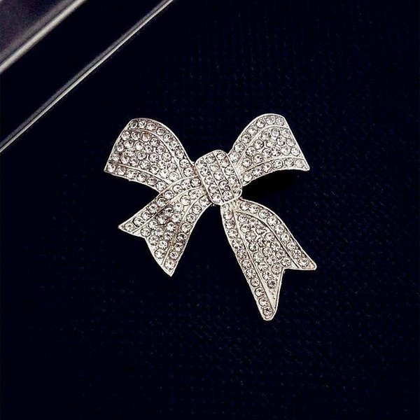Broches Nudo De PedreríA Exquisitos De Moda Para Mujer Pines De Moda Accesorios Corsage Encanto Ropa Para Llevar Regalos-image