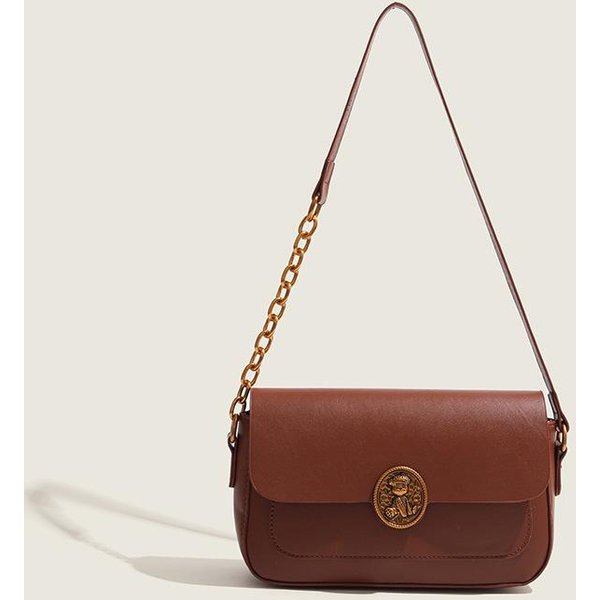 Bolso PequeñO Retro FrancéS Lujo Ligero Bolso Cuadrado PequeñO Para Mujer Popular VersáTil Cadena Axilar Un Hombro Bandolera-image