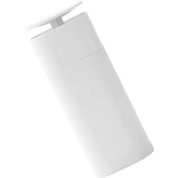Botella Dispensadora Botella Con Bomba De PresióN PláStico Minimalista A Prueba De Fugas PortáTil Botella De JabóN White-image
