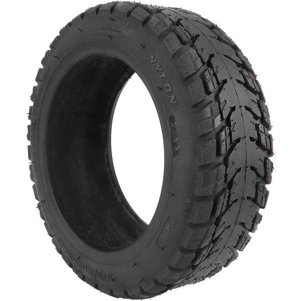 Ulip NeumáTico Tubeless De 11 Pulgadas 70 80 6.5 Engrosado Scooter EléCtrico Todoterreno NeumáTico De VacíO Antideslizante Y Resistente Al Desgaste Negro-image