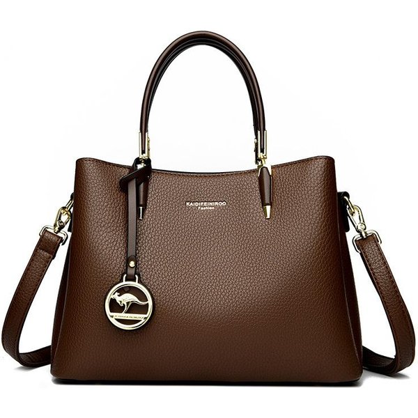 Nowa Moda śRedniej Wieku Torba Dla Matki Torba Crossbody Torba Na Ramię Damska Torebka Damska Gray-image
