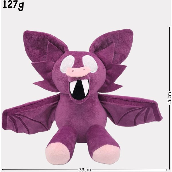 Nowa Nietoperz 99 Nocy W Lesie 99Nights Pluszowa Lalka Urocze Akcesoria Anime Zabawka Prezent Urodzinowy BożOnarodzeniowy 1PCS-image