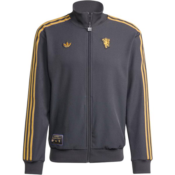Bluza Zapinana Na Zamek Adidas Originals Manchester United Fc S Gray-image