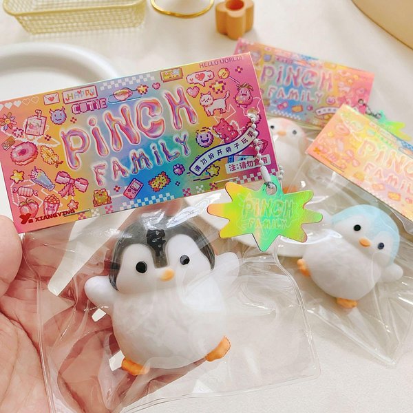 Juguete Squishy De PingüIno Para Alivio Del EstréS - Suave Sensorial De Levantamiento Lento Fidget Juguete Kawaii Recuerdos De Fiesta Para NiñOs Adultos Regalos De CumpleañOs-image