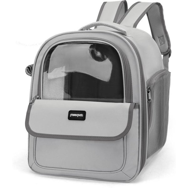 Mochila TransportíN Para Mascotas, Salida Mochila Grande Para Gatos CáPsula Espacial Transparente Transpirable Bolsa PortáTil Mochila Suministros Para Gatos Perros-image