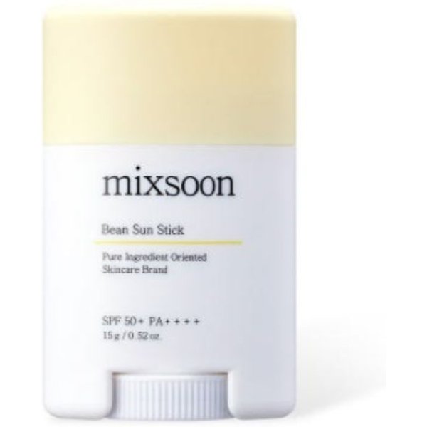 mixsoon Protector Solar En Stick De Frijol SPF50+ Pa++++ Paquete Doble 15G X2 – Protector Solar Coreano En Stick Para ProteccióN Uv, HidratacióN Y Acabado Suave-image