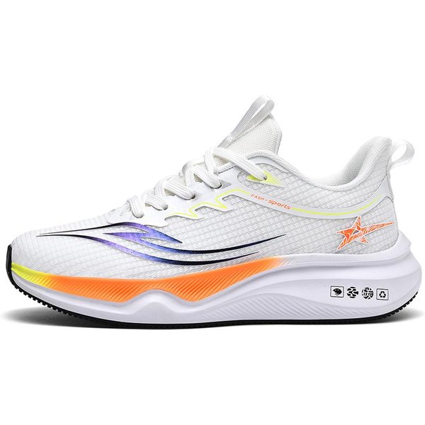 Zapatos Para Hombre, Zapatillas Deportivas, Tenis Masculinos, Zapatos De Lujo, Zapatillas Casuales Para Hombre, Zapatillas De Deporte Transpirables De Moda, Zapatillas Para Correr Para Hombre 43 White-image