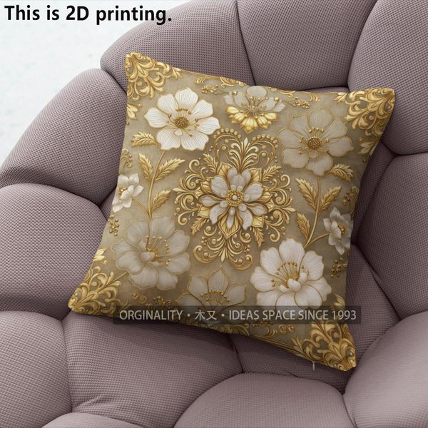 Fundas De CojíN Decorativas Florales BotáNicas Vintage Funda De CojíN Adecuada Para Sofá Dormitorio Coche 50X50Cm-image