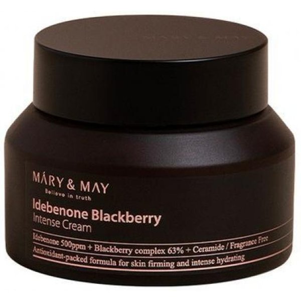 Crema Intensiva De Cuidado Mary&May Idebenona Mora 70G , Hidratante, Fortalecimiento De La Barrera CutáNea, Hidratante Y Elasticidad | EWG Verde-image