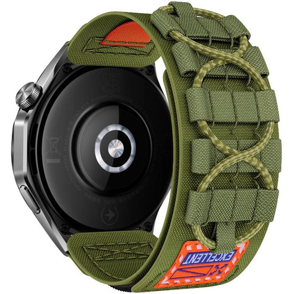 Nylonowy Pasek Do Zegarka Amazfit T-Rex Pro Pasek Do Huami Amazfit T-Rex Amazfit T-Rex 2 Amazfit T-Rex Ultra Sport Pasek Smartwatch Bransoletka Akcesoria Amazfit T-Rex Pro Black-image