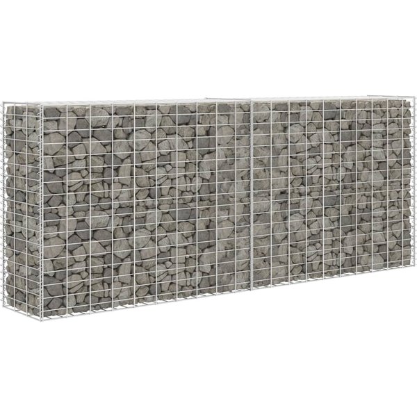 Vidaxl Kosz Gabionowy, Galwanizowana Stal, 85 X 30 X 200 Cm-image