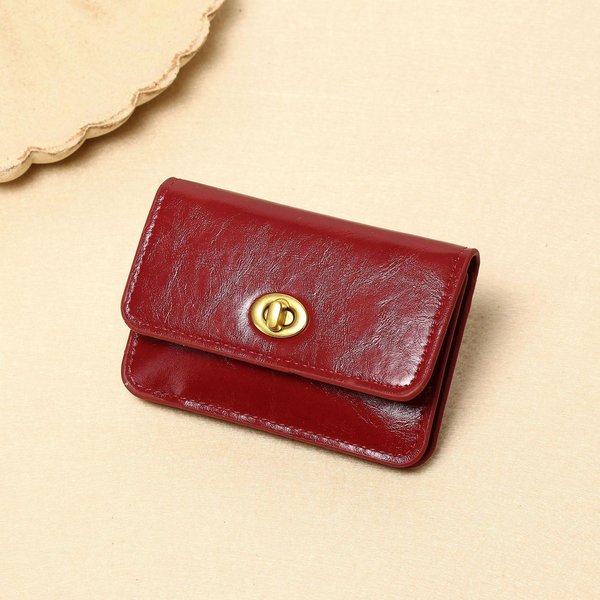Portmonetka Mini Portfel MałA Saszetka Na Monety Z Etui Na Karty Dodatek Mody Damskiej Etui Na Karty Mini Portmonetka-image