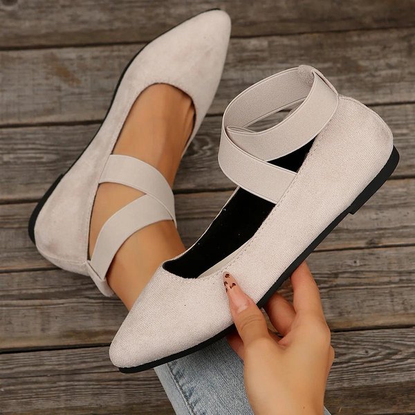 Talla Grande 43 Zapatos Planos Casuales De Mujer Primavera Verano Mocasines Retro CóModos Transpirables Slip-On Zapatos Planos Suaves De Mujer 39 Brown-image
