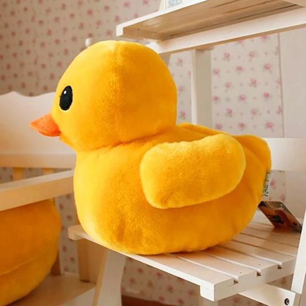 20/30/50/70 Cm Peluche De Pato Amarillo Gigante Animal De Peluche MuñEco De Patito Kawai's Regalos De Navidad 70Cm-image