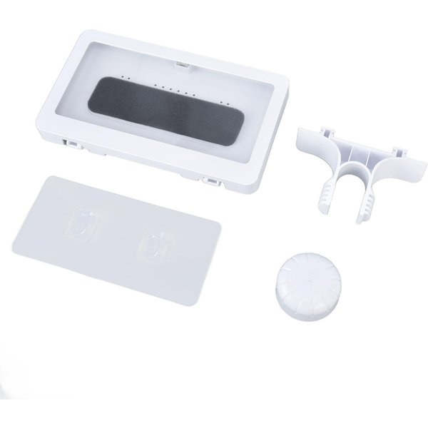 Funda Impermeable Para TeléFono MóVil De BañO, Antivaho, Pantalla TáCtil, Soporte Para TeléFono Para Ducha Para Blanco-image
