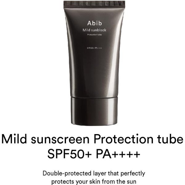Abib Sedum Hialuron Filtr PrzeciwsłOneczny Tubka Ochronna SPF 50+ 50Ml Black-image