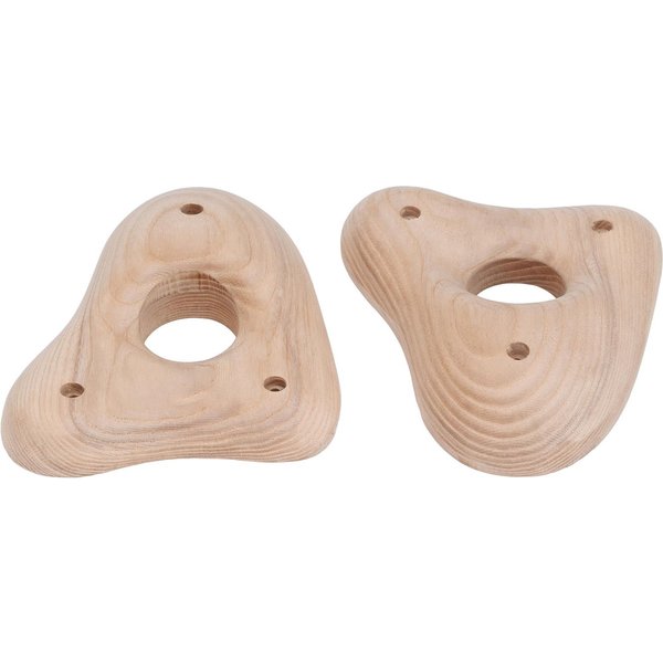 Presas De Escalada De Madera Multiuso Texturizadas Seguras EcolóGicas Rocas De Escalada Para NiñOs Interior-image