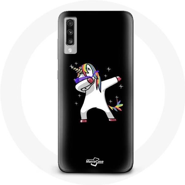 Funda - Dab - Samsung Galaxy A70 - Unicornio - Flexible - ProteccióN Contra Golpes Puro-image