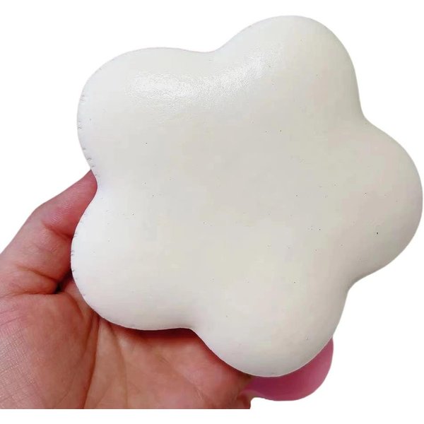 Zabawki ŻółTa MięKka Gwiazdka Fidget Toy Powoli RosnąCa Do ŚCiskania OdstresowująCa Zabawka Do ŚCiskania Sensoryczna MięKka Powoli OdbijająCa OdprężAjąCa Fidget BiałY-image