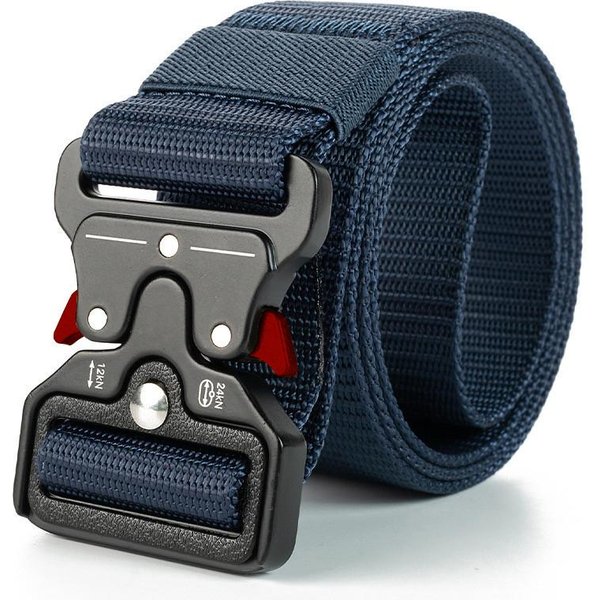 Oryginalny Taktyczny Pas Szybkie Odpinanie Outdoorowy Wojskowy Pas MięKki Prawdziwy Nylon Akcesoria Sportowe MężCzyźNi I Kobiety Czarny Pas 120Cm Gray-image