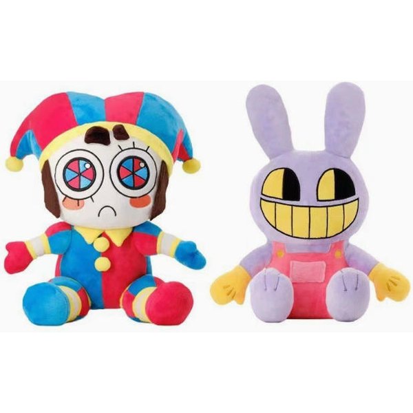 *Nuevo El IncreíBle Circo Digital Peluche Payaso Ragatha Pomni Dibujos Animados Jax MuñEco Joker Peluche Suave Relleno Sofá Decorar Regalo De Navidad-image
